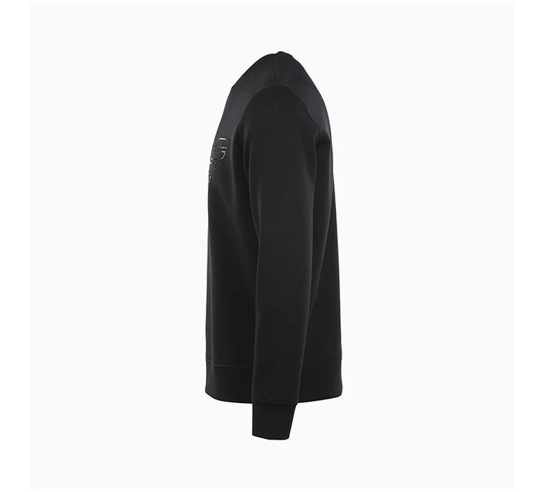 商品Emporio Armani|EMPORIO ARMANI 男黑色套头卫衣 3L1MFG-1JHSZ-0051,价格¥1300,第5张图片详细描述
