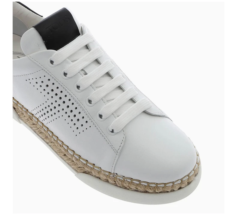商品Tod's|TOD'S 白色女士运动鞋 XXW96A0Y551JUS0001,价格¥2316,第7张图片详细描述