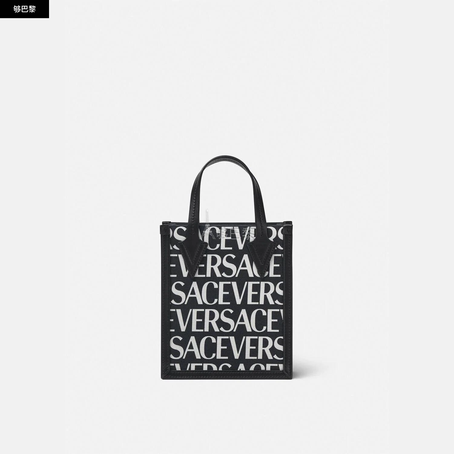 商品Versace|【预售】 范思哲 25春夏 男士 手提包 Versace Allover斜挎包 1008912-1A06766_5BA3V ,价格¥7945,第3张图片详细描述