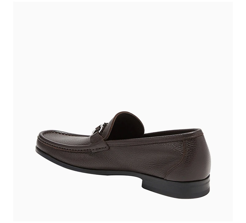 商品Salvatore Ferragamo|Salvatore Ferragamo 菲拉格慕 男士黑色乐福鞋 02-9392-642847,价格¥3371,第5张图片详细描述