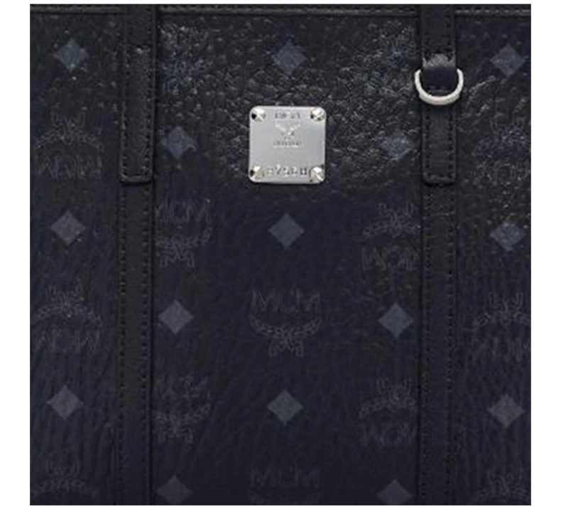 商品[国内直发] MCM|MCM 女士黑色手�提包 MWPAATN04BK,价格¥3906,第8张图片详细描述