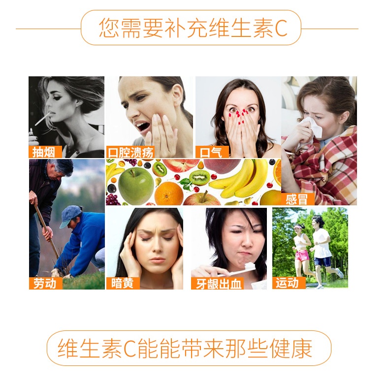 商品Swisse|斯维诗 维C泡腾片60片 VC高浓度维他命美白（新老版本随机发）,价格¥185,第4张图片详细描述