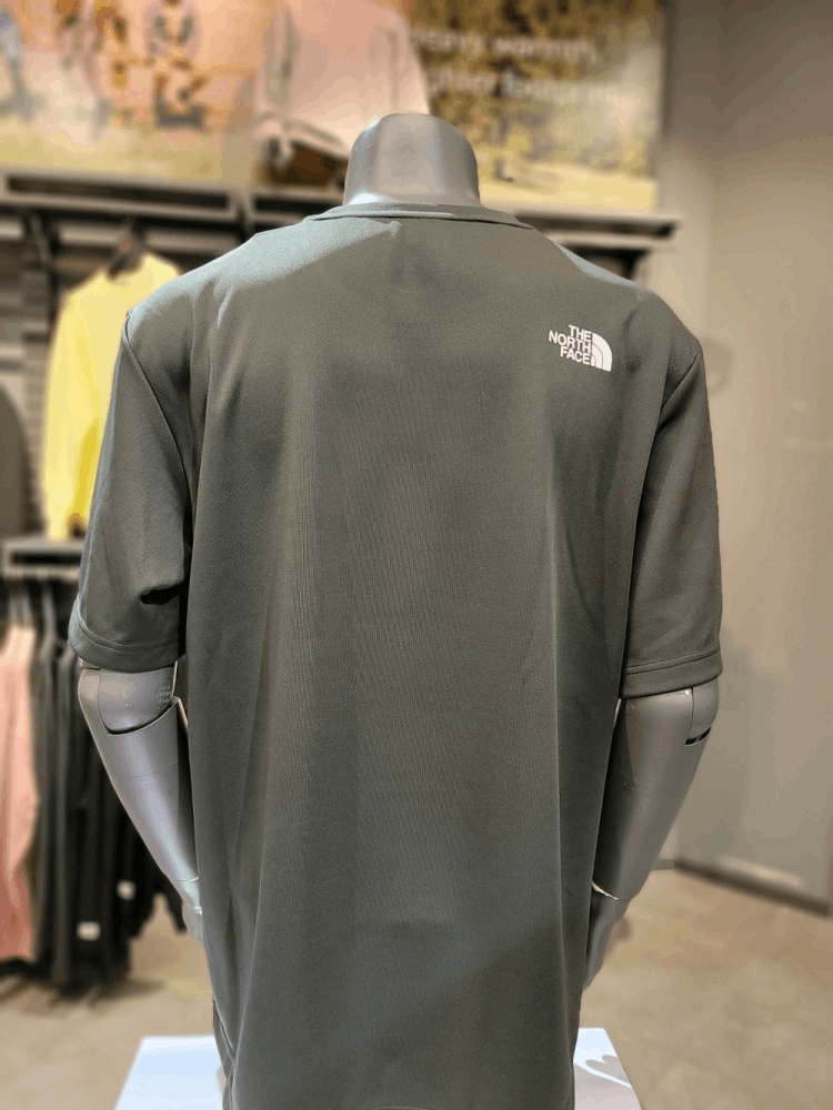 商品The North Face|【Brilliant|包邮包税】北面户外 男女共用 基本款 LOGO 短袖 T恤 NI7UN44A CHC,价格¥277,第3张图片详细描述