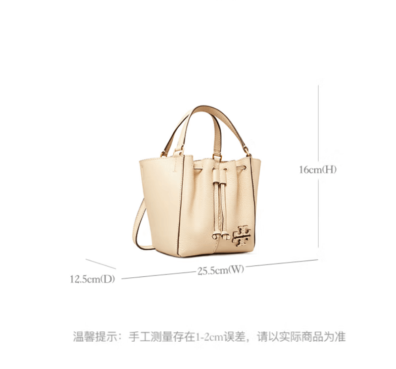 商品[国内直发] Tory Burch|汤丽柏琦TB女包MCGRAW系列 牛皮革手提单肩斜挎迷你托特包 ,价格¥2855,第8张图片详细描述