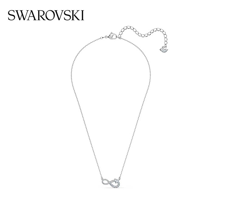 商品Swarovski|SWAROVSKI 施华洛世奇 项链 镀白金色 5520576,价格¥526,第4张图片详细描述