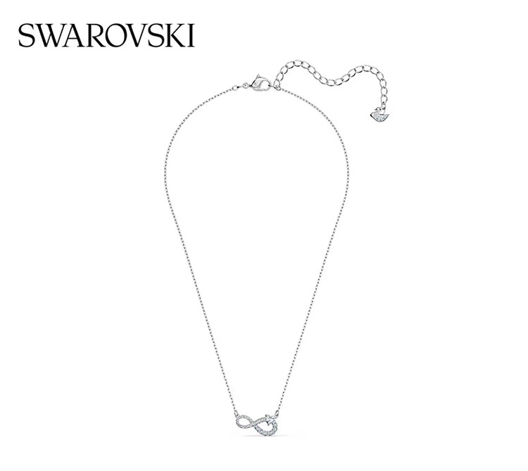商品Swarovski|SWAROVSKI 施华洛世奇 项链 镀白金色 5520576  送女友 ,价格¥520,第2张图片详细描述