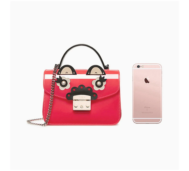 商品[国内直发] Furla|Furla 芙拉  女士糖果红单肩包斜挎包 961687,价格¥675,第7张图片详细描述
