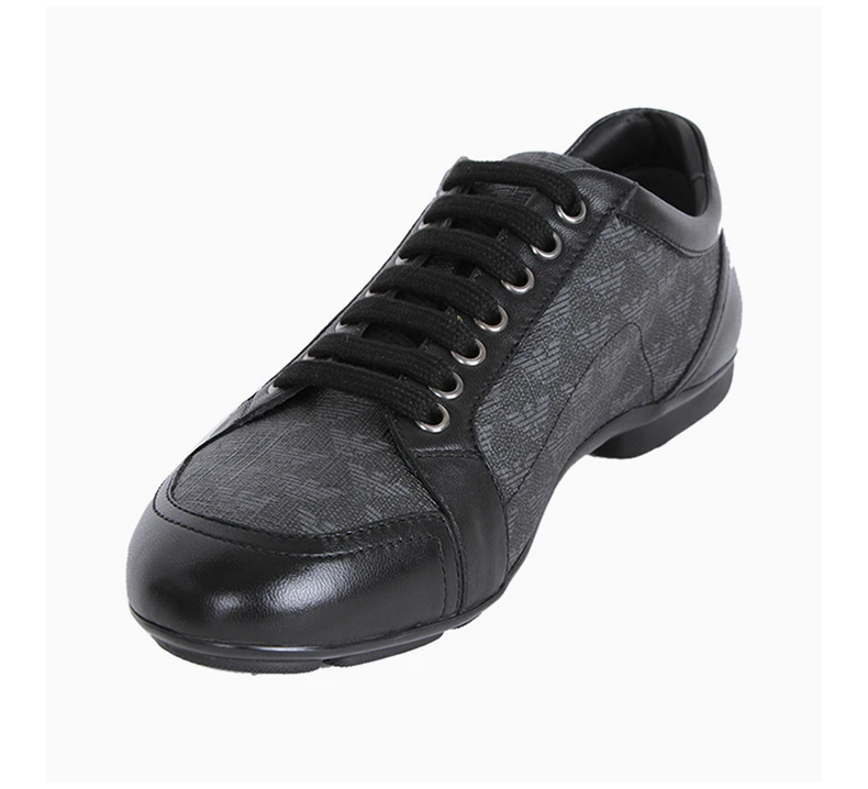 商品[国内直发] Emporio Armani|EMPORIO ARMANI 安普里奥·阿玛尼 绑带拼皮休闲男士运动鞋 X4C281-XE194-K001,价格¥1693,第6张图片详细描述