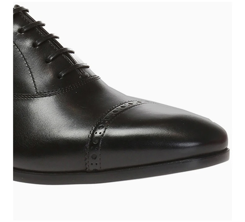 商品Salvatore Ferragamo|Salvatore Ferragamo 菲拉格慕 男士黑色系带鞋 02-B240-699089,价格¥2861,第8张图片详细描述