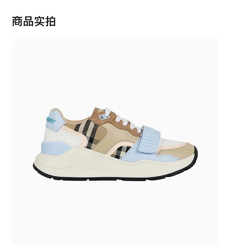 商品Burberry|BURBERRY 拼色女士运动鞋 8048347,价格¥2729,第4张图片详细描述