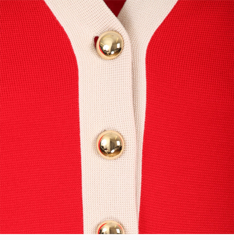 商品[国内直发] Gucci|GUCCI 红色女士连衣裙 606017-XKA4A-6367,价格¥12338,第6张图片详细描述