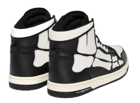 商品[国内直发] AMIRI|AMIRI SKEL-TOP HI 高帮骨头鞋 黑白,价格¥3991,第3张图片详细描述