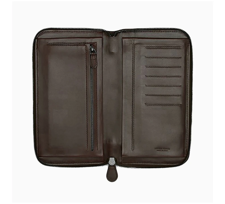 商品[国内直发] Bottega Veneta|BOTTEGA VENETA 深咖色男士手拿包 169730-V4651-2040,价格¥6006,第7张图片详细描述