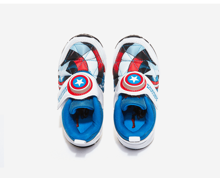 商品Hawkins|【Brilliant|包邮包税】HAWKINS LIGHTNING SNEAKER 儿童  运动鞋 SNEAKERS  HK19507 MARVEL CAPTAIN AMERICA BLUE,价格¥238,第3张图片详细描述