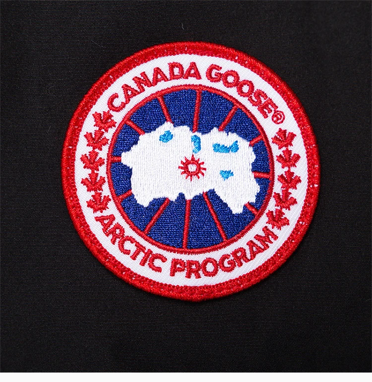 商品[国内直发] Canada Goose|Canada Goose 加拿大鹅 男士连帽拉链羽绒服 3805M-BLACK,价格¥9573,第28张图片详细描述