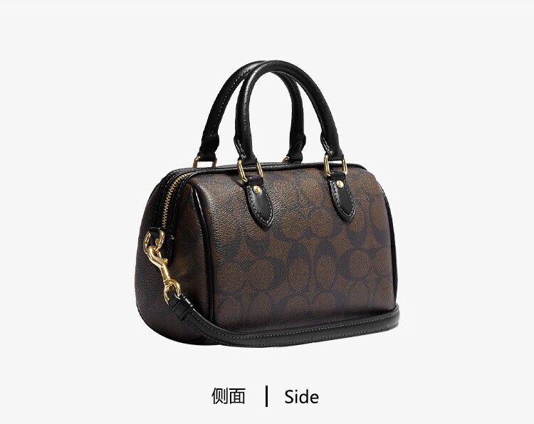 商品Coach|COACH/蔻驰 女士PVC配皮单肩斜挎手提包 CH469IMAA8,价格¥2153,第2张图片详细描述