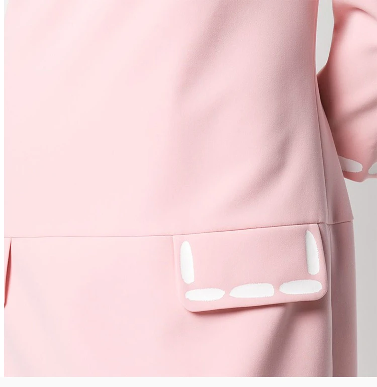 商品Moschino|Moschino 莫斯奇诺 女士浅粉色短款迷你连衣裙 EA0468-0524-1224,价格¥4403,第8张图片详细描述