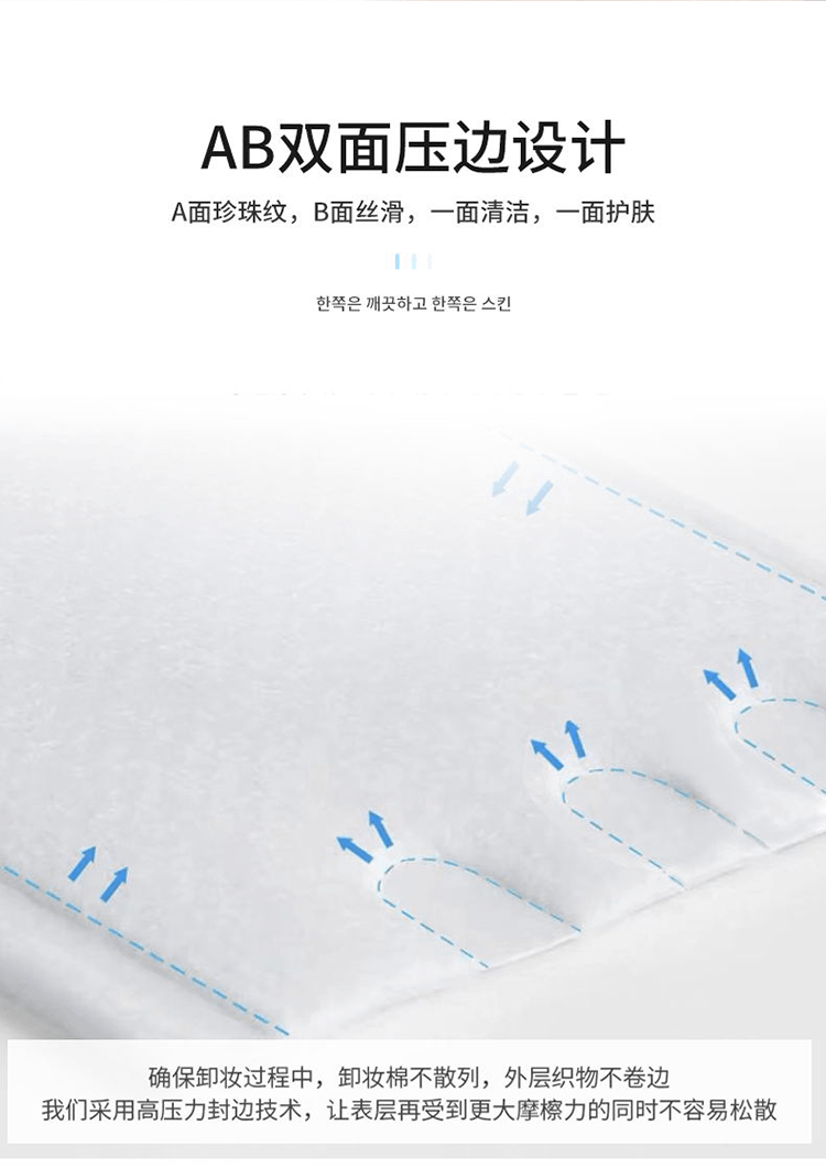 商品Yumyony|国内发货尤咪优妮 双面全效化��妆棉 230片【包邮包税】,价格¥49,第7张图片详细描述