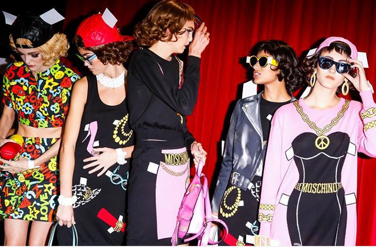 商品[国内直发] Moschino|Moschino 莫斯奇诺 男士黑色卫衣 ZA1701-5227-1555,价格¥1004,第19张图片详细描述