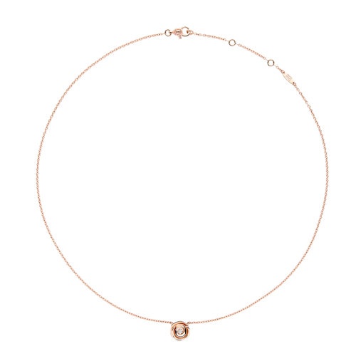 商品Dior|DIOR/迪奥  ROSE COUTURE系列 小号18k金玫瑰金镶嵌钻石项链JRCO95001_0000,价格¥22938,第2张图片详细描述