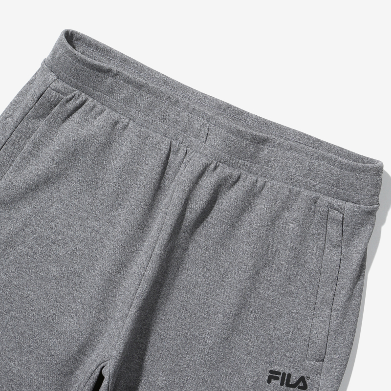 商品Fila|【享贝家】FILA男士Damboru训练慢跑裤运动裤黑色/灰色FS2FPD3205M（特价活动款）,价格¥211,第16张图片详细描述