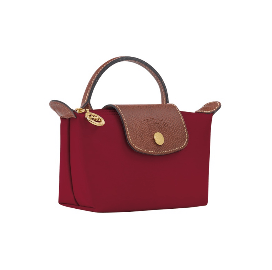 商品[国内直发] Longchamp|珑骧女包女士Le Pliage City 17图层帆布拼牛皮饰边饺子包手提包化妆包34175,价格¥737,第11张图片详细描述