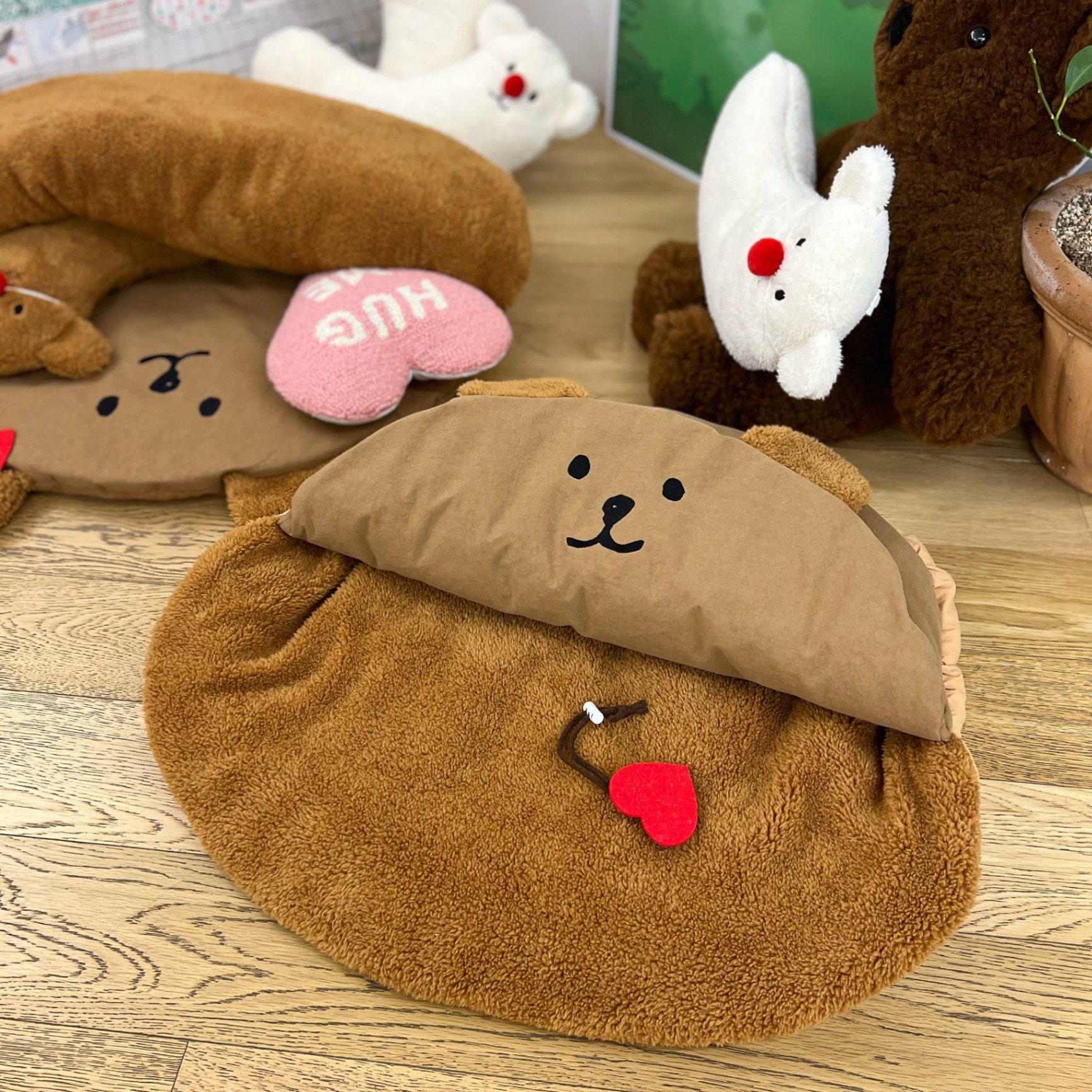 商品[国内直发] Taaffe|依偎睡袋圣诞款（Brown Teddy）|Hugme Snuggle Christmas,价格¥935,第26张图片详细描述