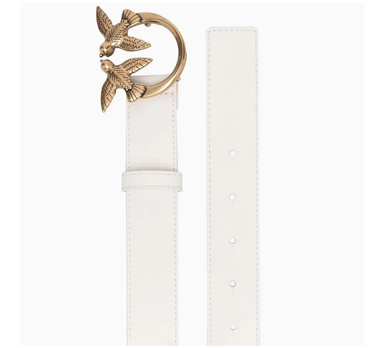 商品PINKO|PINKO 女BEIGE G. MAROSO-ANTIQUE GOLD女士腰带 1H2101_Y7SP_C03Q,价格¥440,第5张图片详细描述