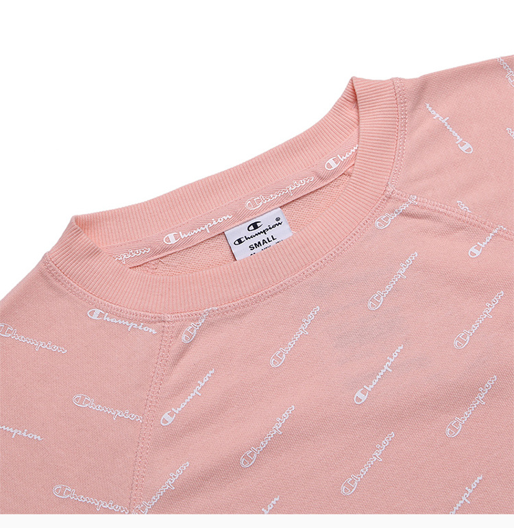 商品CHAMPION|Champion 粉色棉、涤纶女士卫衣 111277-PL018,价格¥207,第9张图片详细描述