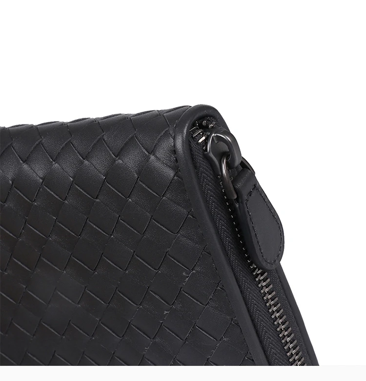 商品[国内直发] Bottega Veneta|BOTTEGA VENETA 黑色男士长款钱夹 311263-V4651-2015,价格¥6672,第9张图片详细描述