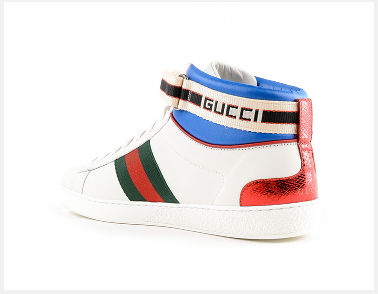 商品Gucci|GUCCI 古驰 男士白色休闲运动鞋 523472-0FIW0-9092,价格¥5435,第7张图片详细描述