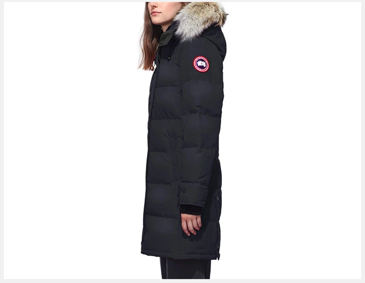 商品[国内直发] Canada Goose|CANADA GOOSE 海军蓝色女士羽绒服 3802L-NAVY,价格¥8483,第6张图片详细描述