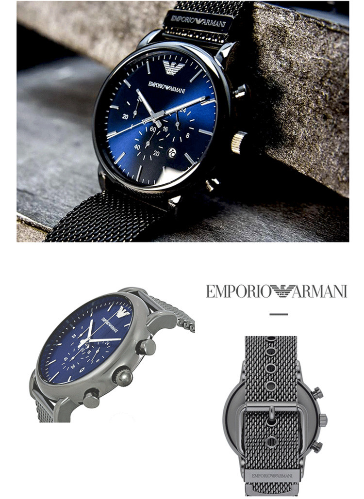 商品Emporio Armani|阿玛尼ARMANI-时尚男表系列 AR1979 石英男表,价格¥1537,第1张图片详细描述