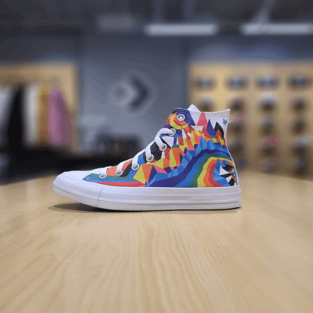 商品【预售商品15天发货】 Converse|【韩国直邮|包邮包税】匡威 共用 CHUNK TAYLOR ALL STAR PRID 白色 高鞋 运动鞋 170822C,价格¥279,第2张图片详细描述
