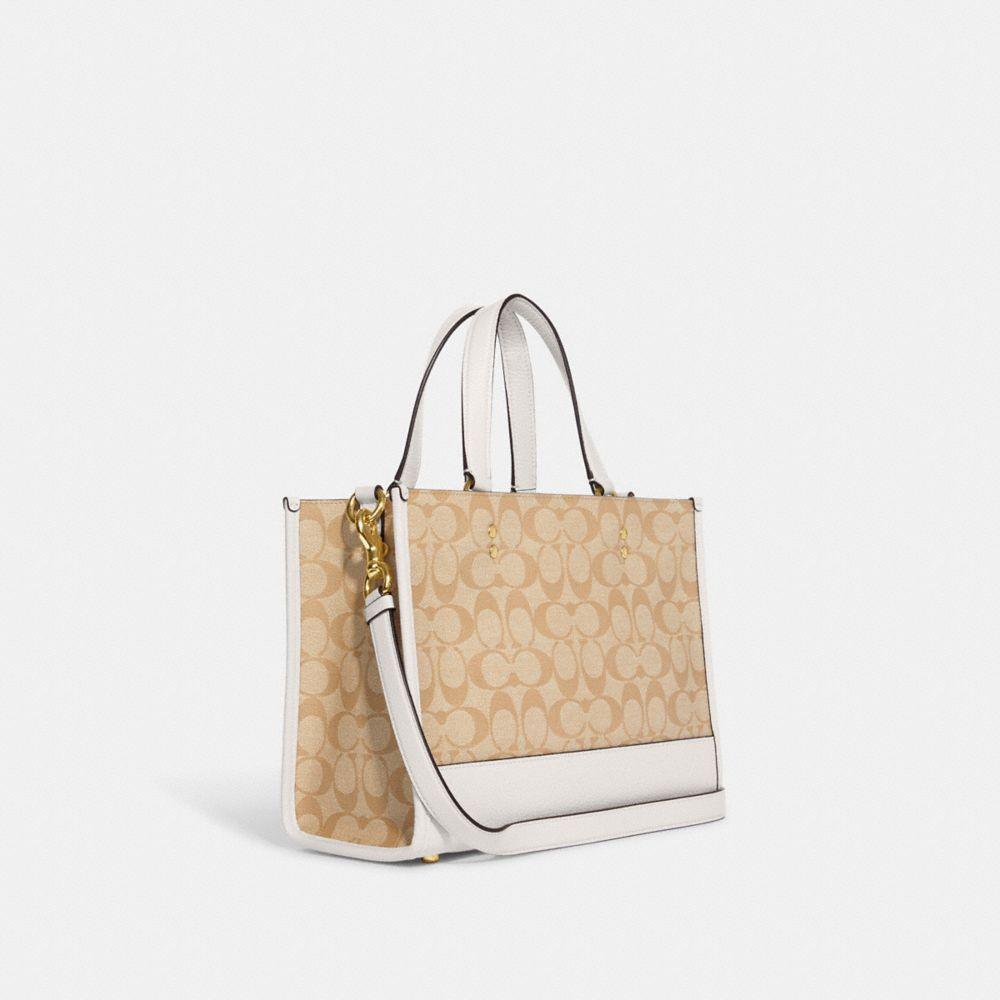 商品[国内直发] Coach|  蔻驰手提包女士专柜款Dempsey 30老花满印拼皮革单肩包斜挎包 大号1955  IMDQC,价格¥2010,第5张图片详细描述