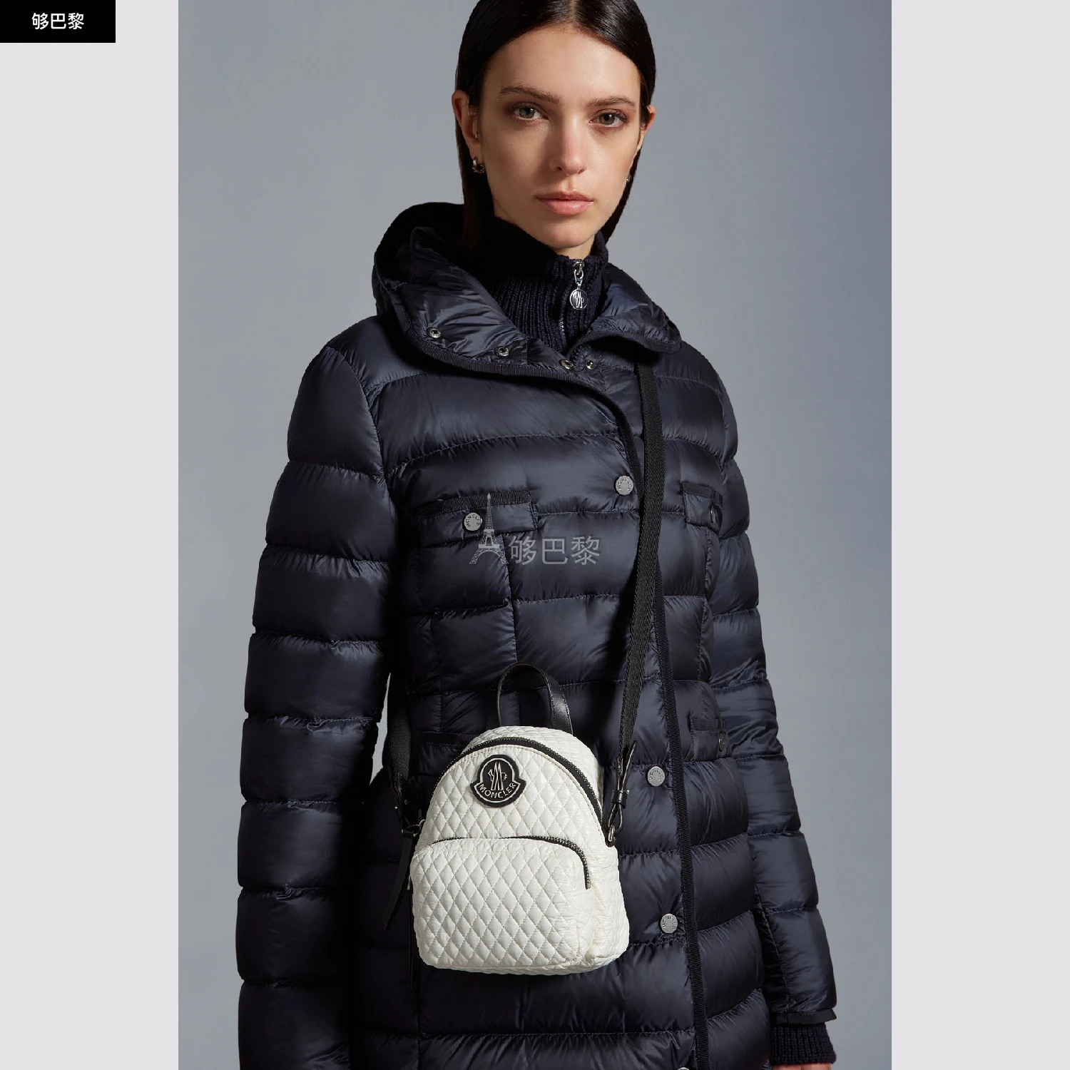 商品Moncler|【预售】 MONCLER 盟可睐 25春夏 女士 单肩包 KILIA SMALL CROSS BODY BAG I209B5L00011M3533032 ,价格¥5874,第4张图片详细描述