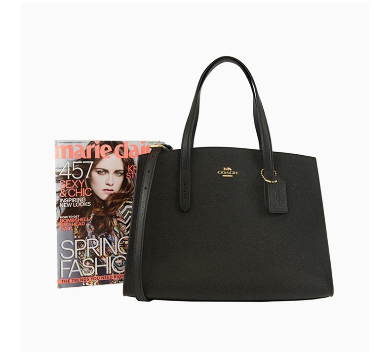 商品Coach|COACH 黑色女士斜挎包 25137LIBLK,价格¥1980,第8张图片详细描述