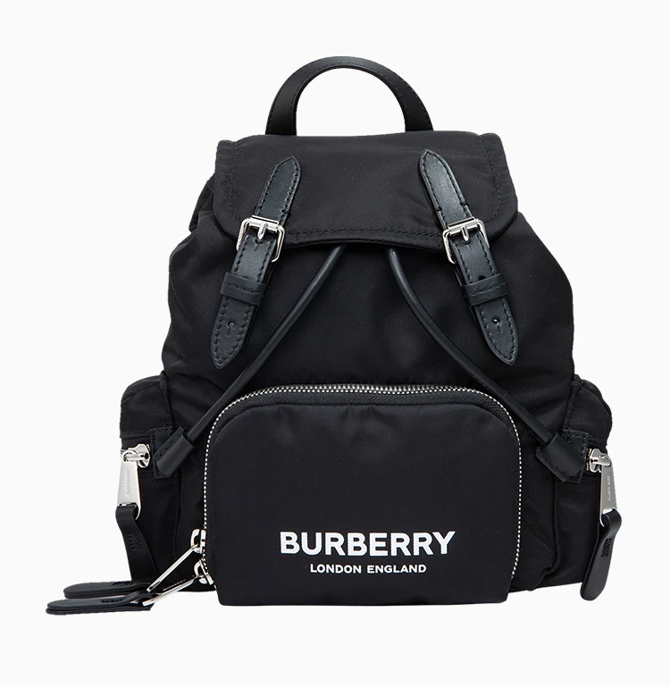 商品[国内直发] Burberry|BURBERRY 黑色女士双肩包 8021258,价格¥7150,第4张图片详细描述