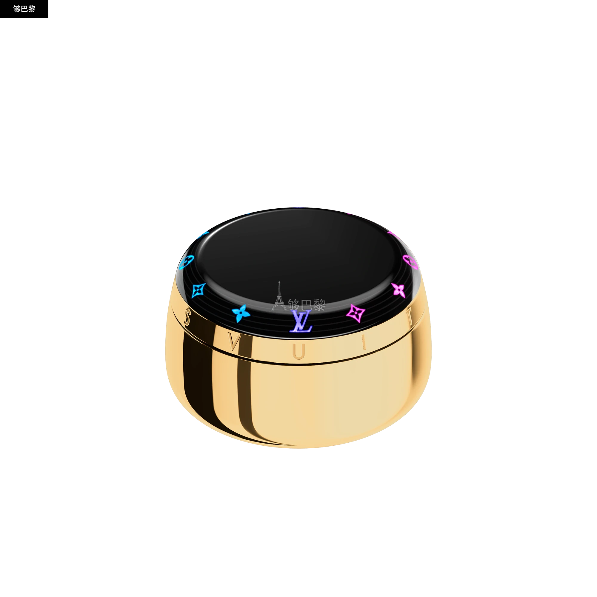 商品Louis Vuitton|【预售】 LV路易威登 25秋冬 男士 耳机 Écouteurs Louis Vuitton Horizon Light Up - Doré QAB220 ,价格¥14355,第5张图片详细描述