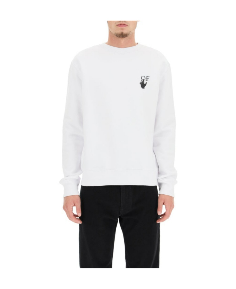 商品Off-White|男印花图案长袖卫衣白OMBA025F21FLE008-0184（澳门仓发货）,价格¥3199,第2张图片详细描述