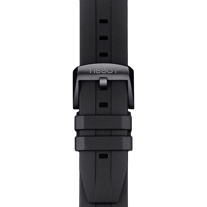 商品Tissot|预订款1-2周 TISSOT/天梭 海星潜水1000系列 男士黑色表盘石英机芯橡胶表带精钢表壳腕表,价格¥3883,第4张图片详细描述