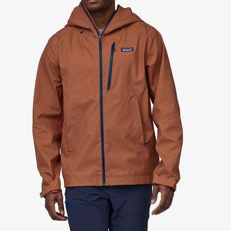 商品Patagonia|Patagonia 23年新款 男士再生尼龙防水夹克（3色可选）,价格¥2542,第5张图片详细描述