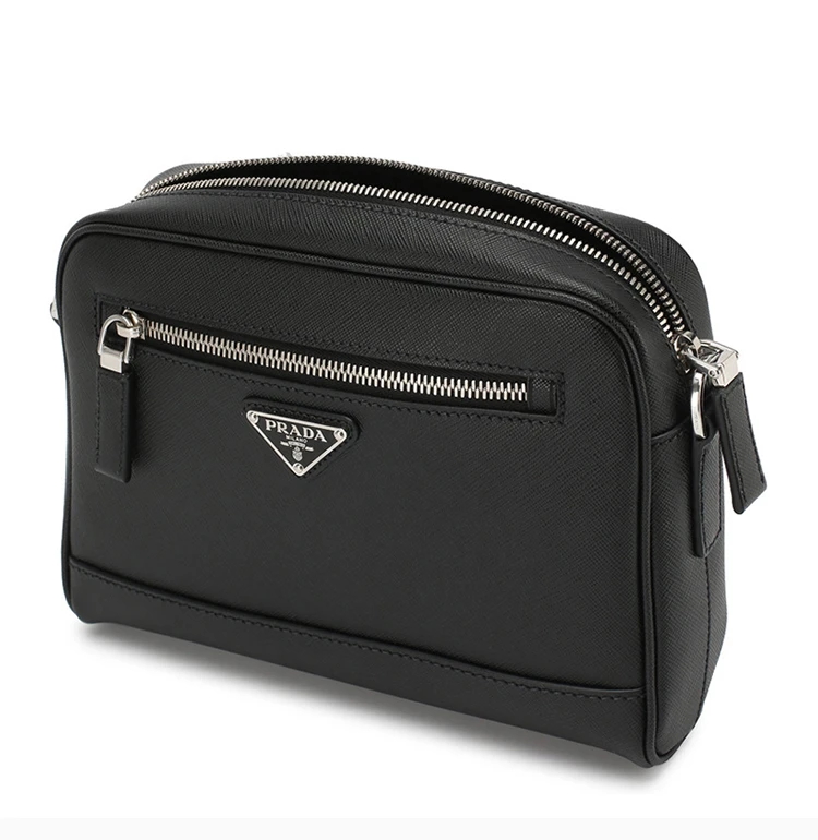 商品[国内直发] Prada|Prada 普拉达 黑色男士手拿包 2VH063-9Z2-F0002-OOO,价格¥8668,第6张图片详细描述