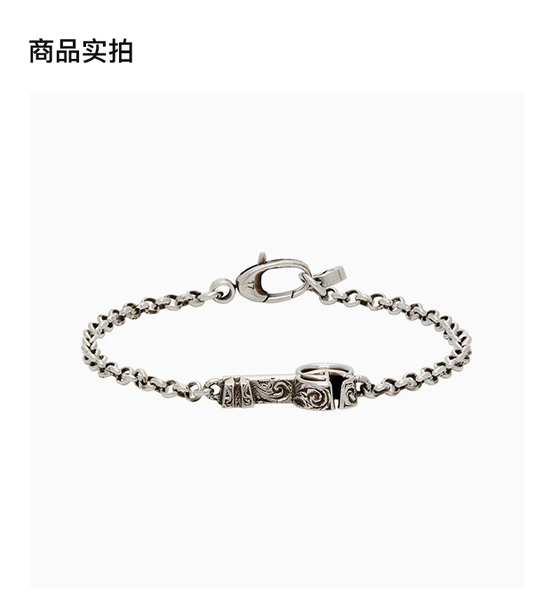 商品Gucci|GUCCI 女士银色手链 YBA632207001,价格¥1415,第4张图片详细描述