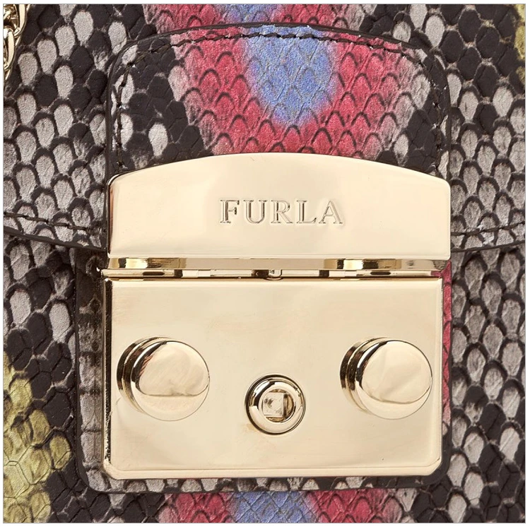 商品[国内直发] Furla|FURLA  芙拉 女士粉色单肩斜挎包 942070,价格¥925,第6张图片详细描述