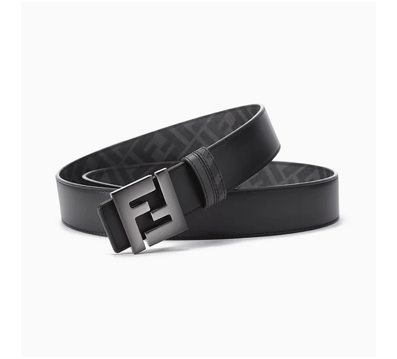 商品[国内直发] Fendi|FENDI 黑色男士腰带 7C0468-AHUU-F1GX5,价格¥4065,第7张图片详细描述
