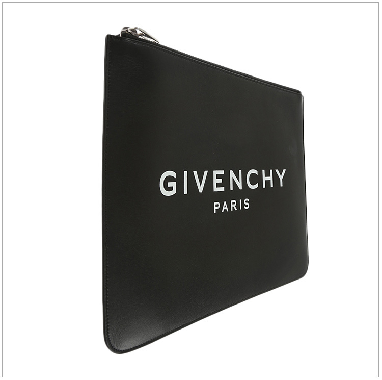 商品[国内直发] Givenchy|GIVENCHY 纪梵希 男士黑色小牛皮手拿包 BK600JK0AC-001,价格¥2356,第4张图片详细描述