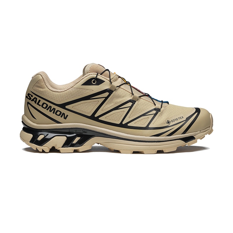 商品Salomon|萨罗蒙 24新款 XT6GT系列男女款米黄色黑色拼接纺织运动鞋 L47445500,价格¥1936,第13张图片详细描述