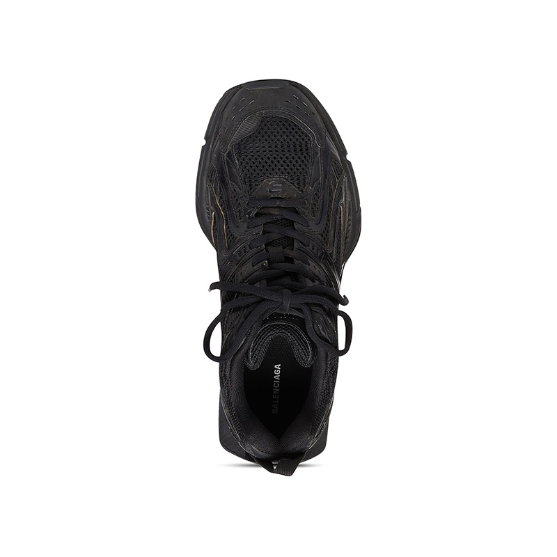 商品Balenciaga|巴黎世家 X-Pander男黑色聚氨酯访旧运动鞋,价格¥8573,第2张图片详细描述