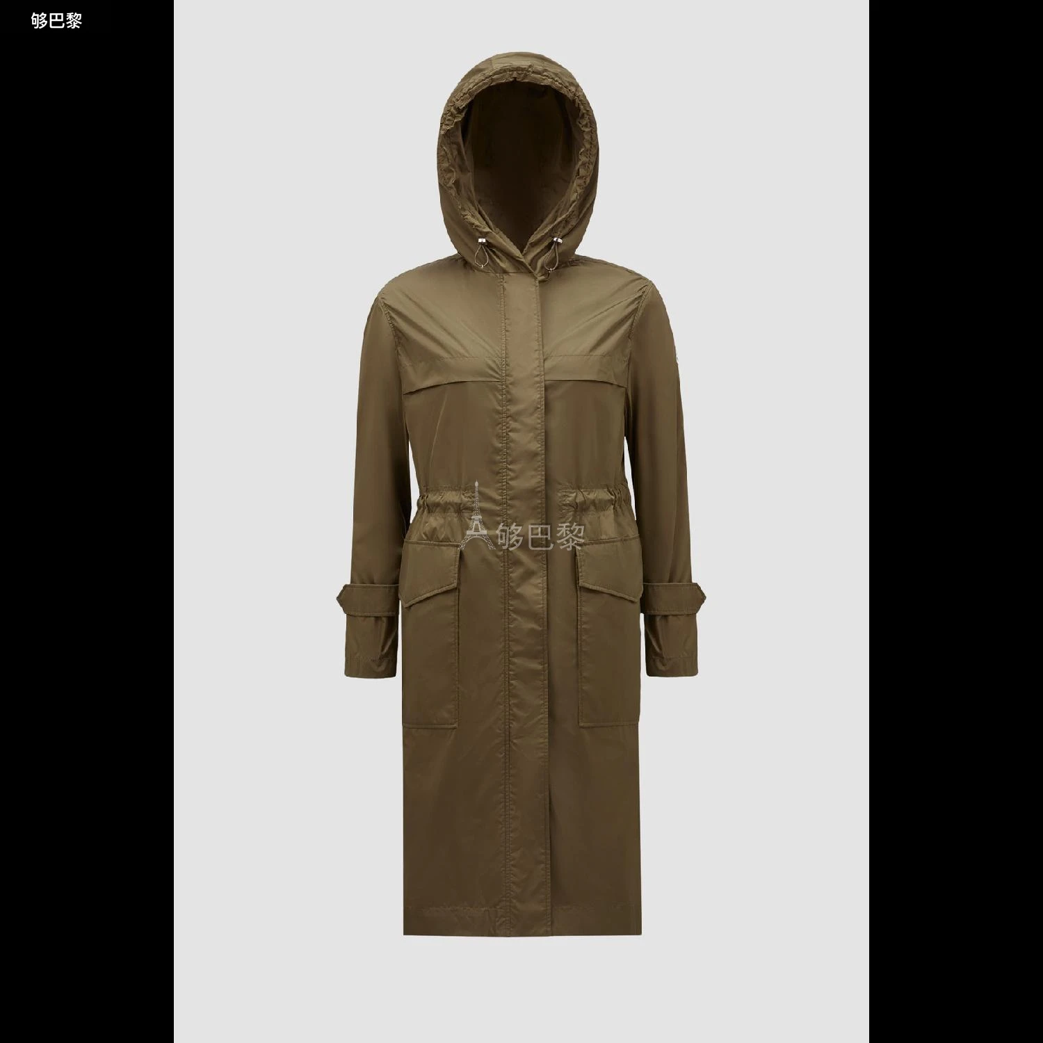 商品Moncler|【预售】 MONCLER盟可睐 24秋冬 女士 大衣 HIENGU RAIN COAT J10931C00018539YH836,价格¥8484,第5张图片详细描述